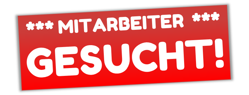 Mitarbeiter gesucht